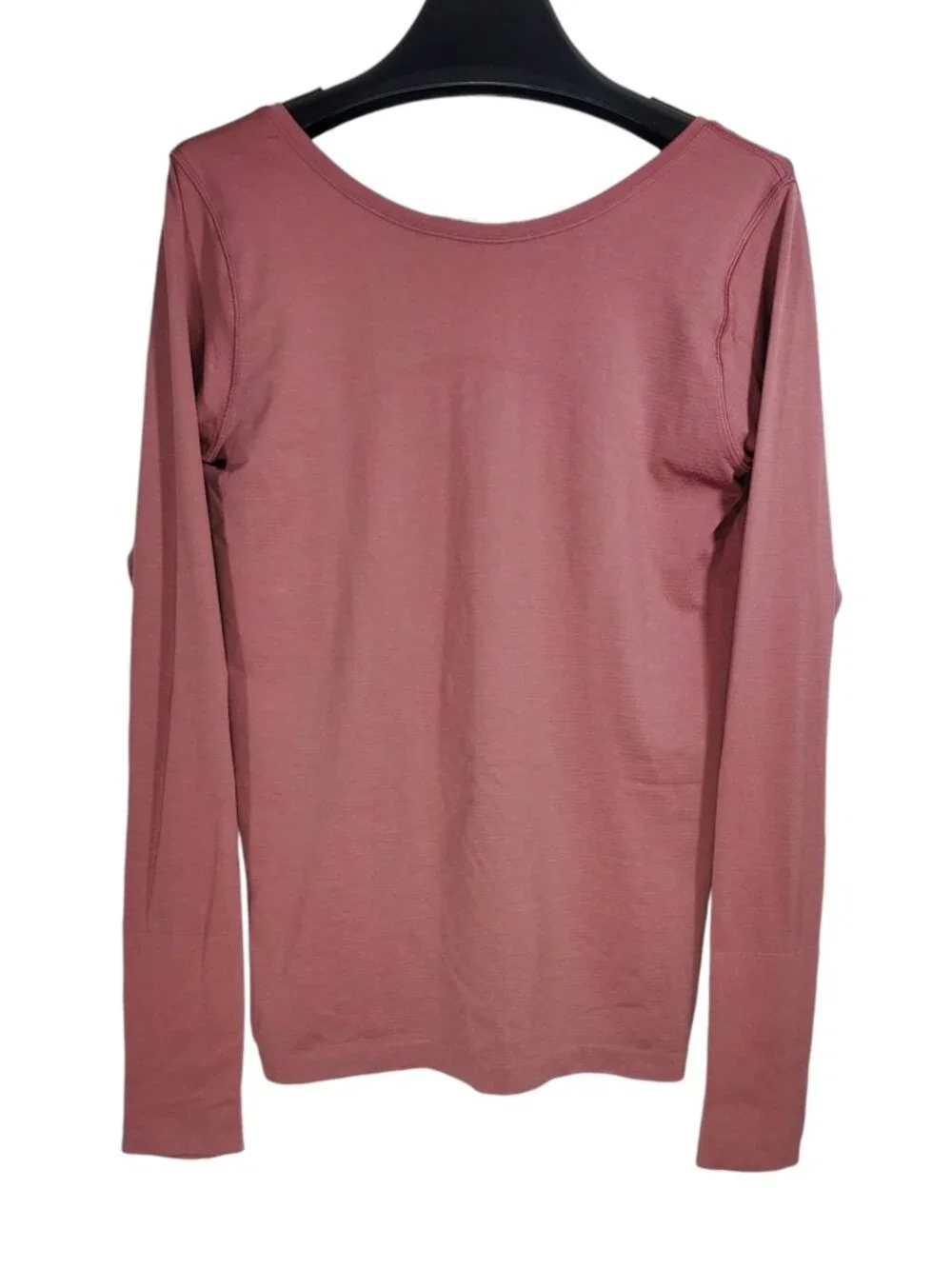 Lululemon Swiftly Speed Long Sleeve *Flow Women's 10 Plumful Pink Cinch Hem
